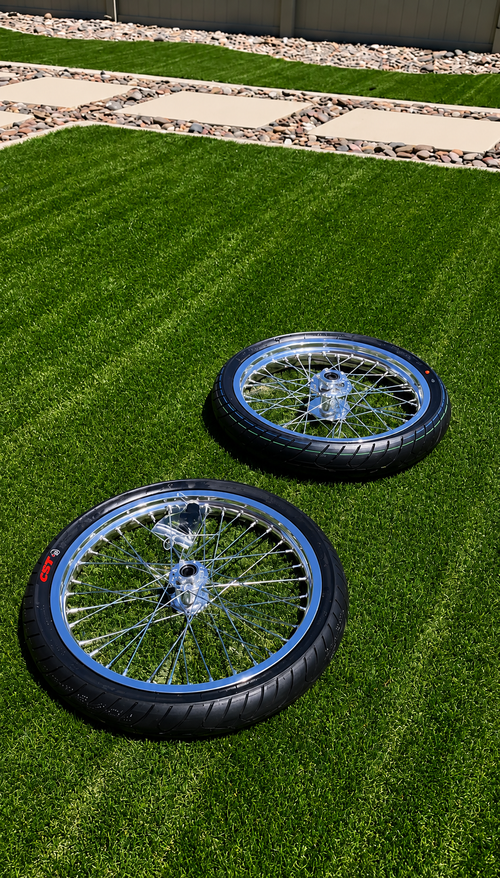 VXR 17" Supermoto Wheel Set