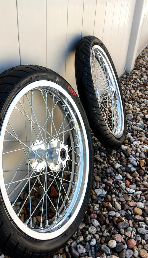 VXR 17" Supermoto Wheel Set