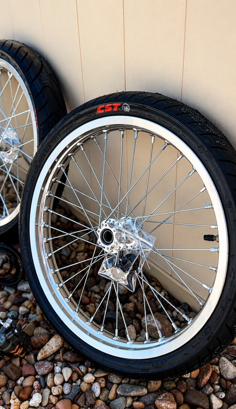 VXR 17" Supermoto Wheel Set